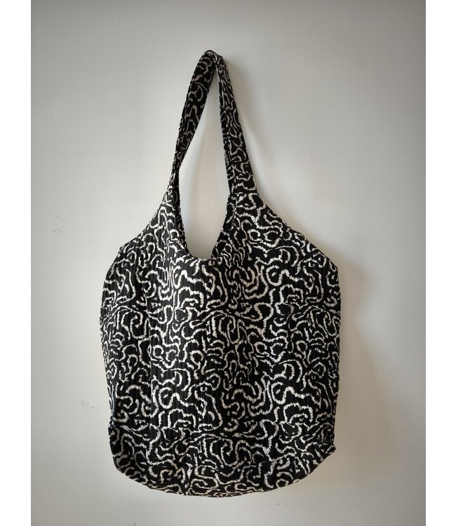 selectedbystijldepartment Bag quilted print zippers, Multi