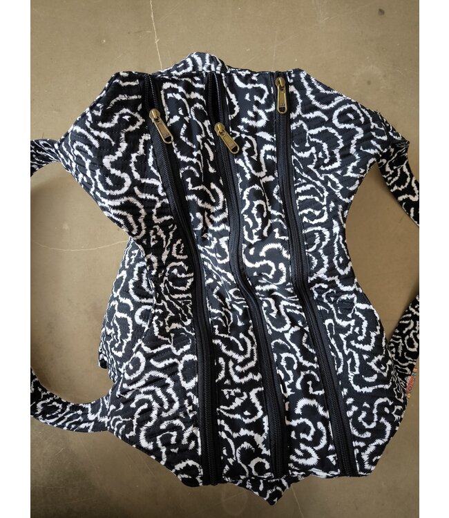 selectedbystijldepartment Bag quilted print zippers, Multi