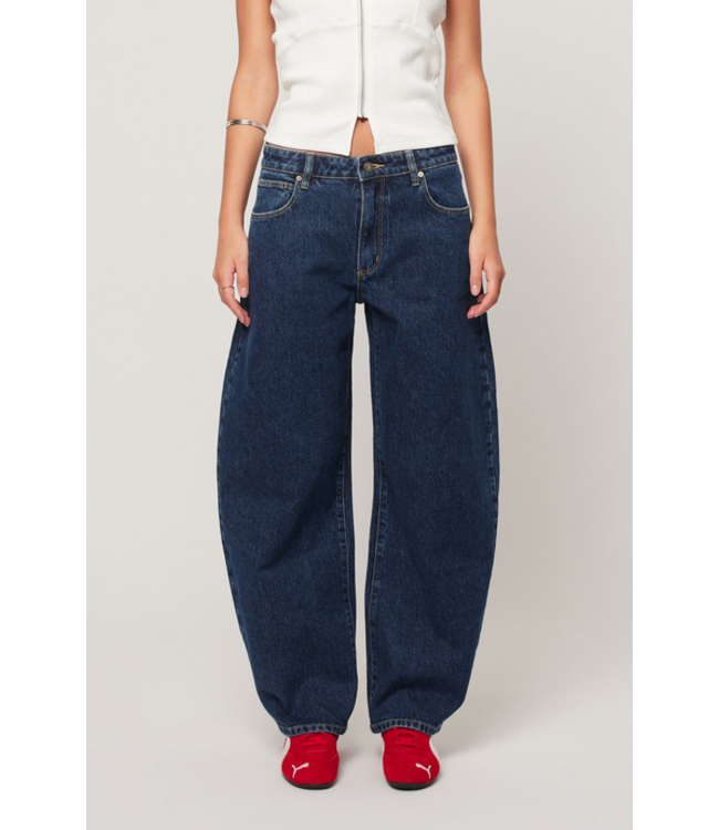 Abrand Jeans barrel Tara, Dark blue