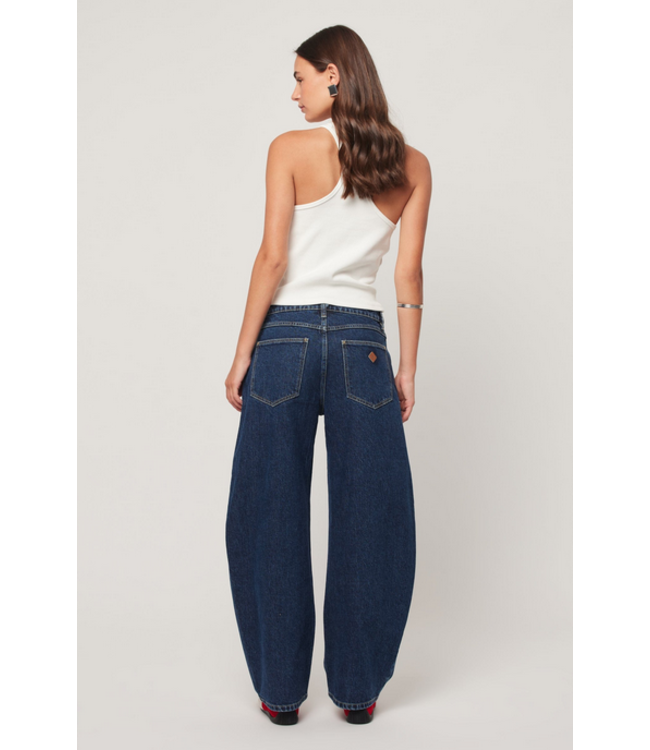 Abrand Jeans barrel Tara, Dark blue