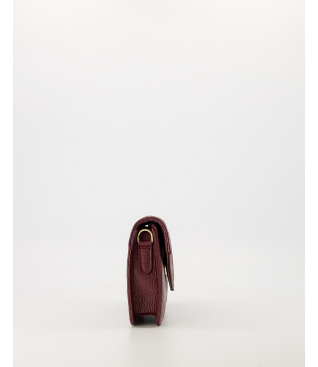 selectedbystijldepartment Bag clutch padded, Burgundy