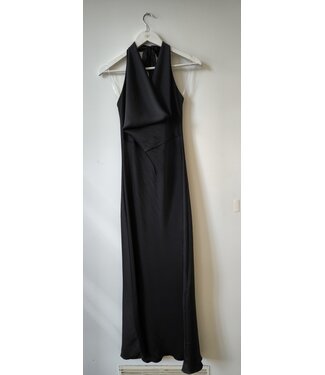 selectedbystijldepartment Dress maxi halter silky, black