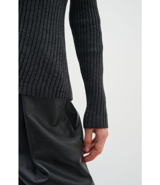 InWear Cardigan Gia, Dark grey melange