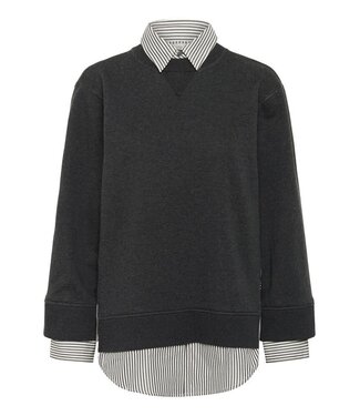 InWear Sweatshirt Natalja, Black stripe