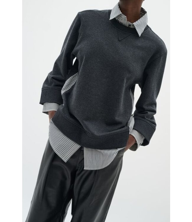 InWear Sweatshirt Natalja, Black stripe