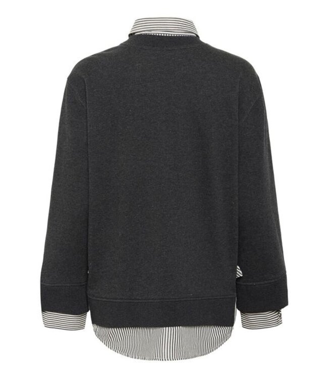 InWear Sweatshirt Natalja, Black stripe