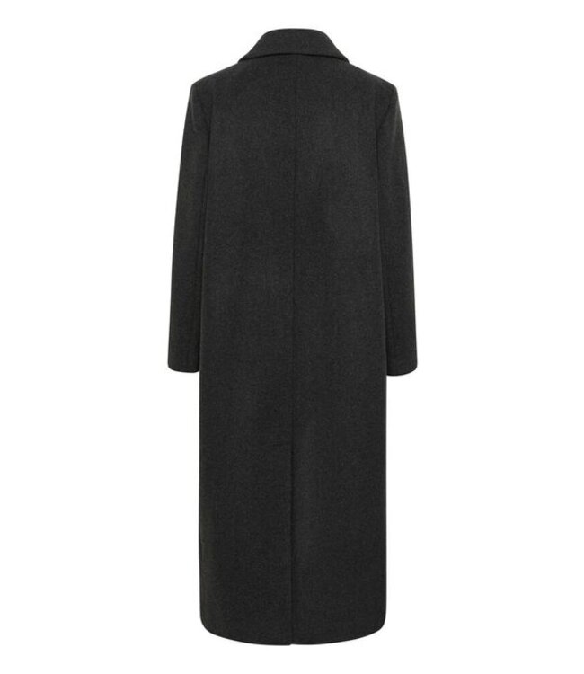 InWear Coat Yunah long, Dark grey melange