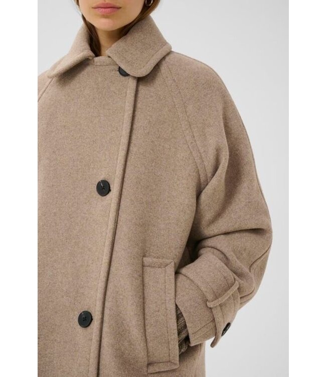 InWear Coat Thora minona, Sandy grey melange