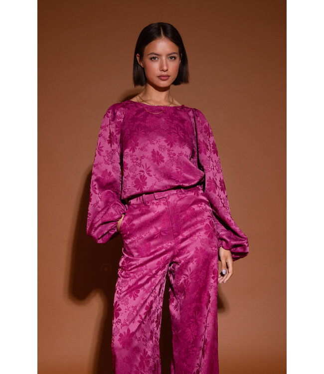 Studio Amaya Blouse Ellie, Fuchsia