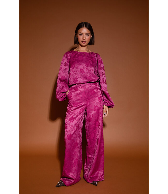 Studio Amaya Blouse Ellie, Fuchsia