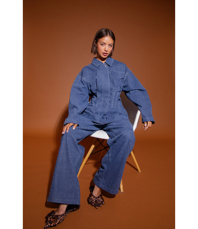 Studio Amaya Pants Mies, Blue