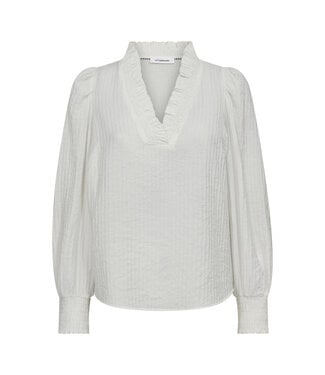 Co'Couture V-Blouse Shina, Off white