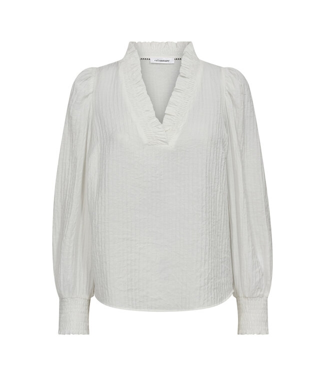 Co'Couture V-Blouse Shina, Off white