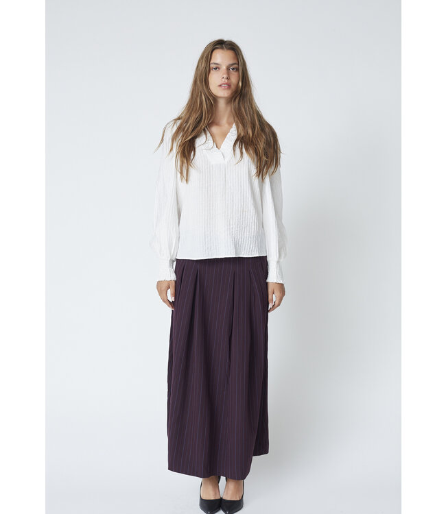 Co'Couture V-Blouse Shina, Off white