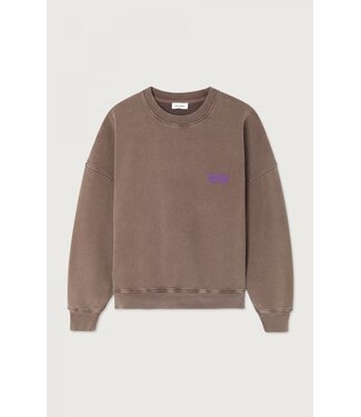 American Vintage Sweater PLI03C, Vintage Chestnut