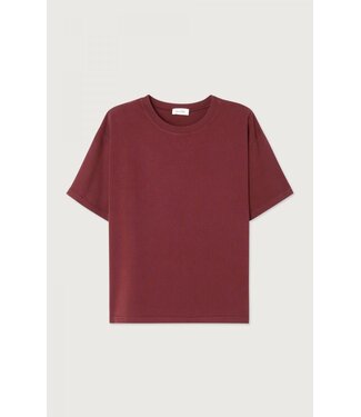 American Vintage T-shirt FIZ02A, Vintage Burgundy