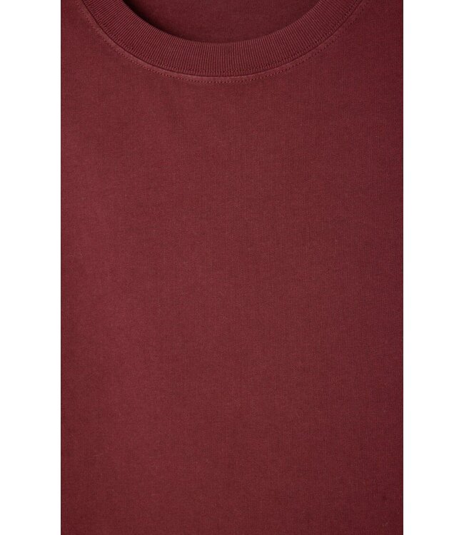 American Vintage T-shirt FIZ02A, Vintage Burgundy