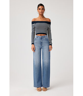 Abrand Jeans high wide tall PALOMA, Blue
