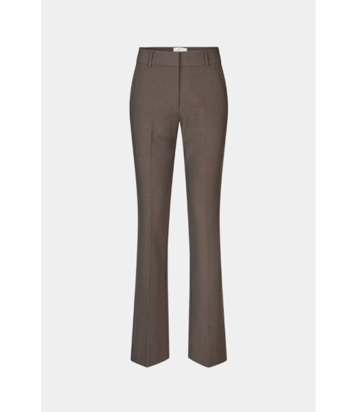 Five units Pants Clara, Mud brown melange
