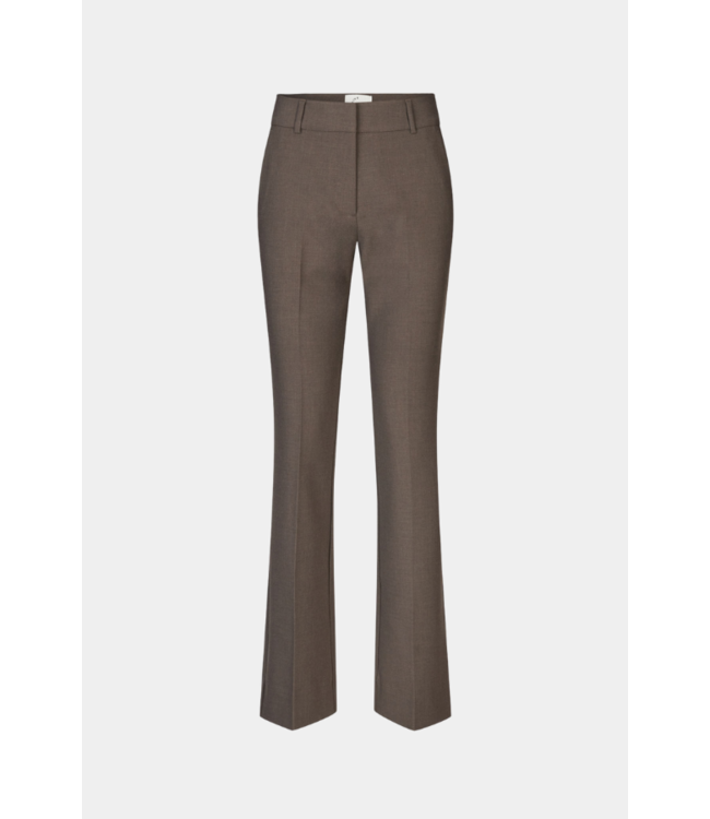 Five units Pants Clara, Mud brown melange