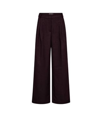 Co'Couture Pants Almira pleat, Plum