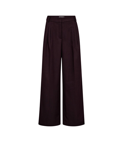 Co'Couture Pants Almira pleat, Plum