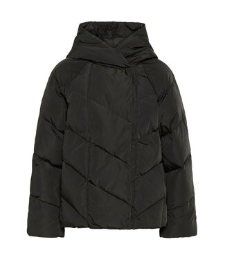 InWear Coat Yaz short, Black