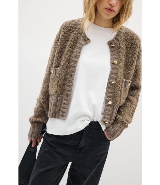 InWear Cardigan Guol, Sandy grey melange