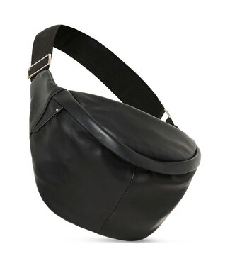 InWear Bumbag Avika real leather, Black