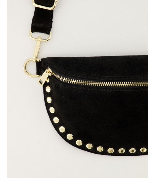 selectedbystijldepartment Bumbag small studs, black
