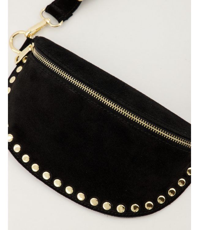 selectedbystijldepartment Bumbag small studs, black