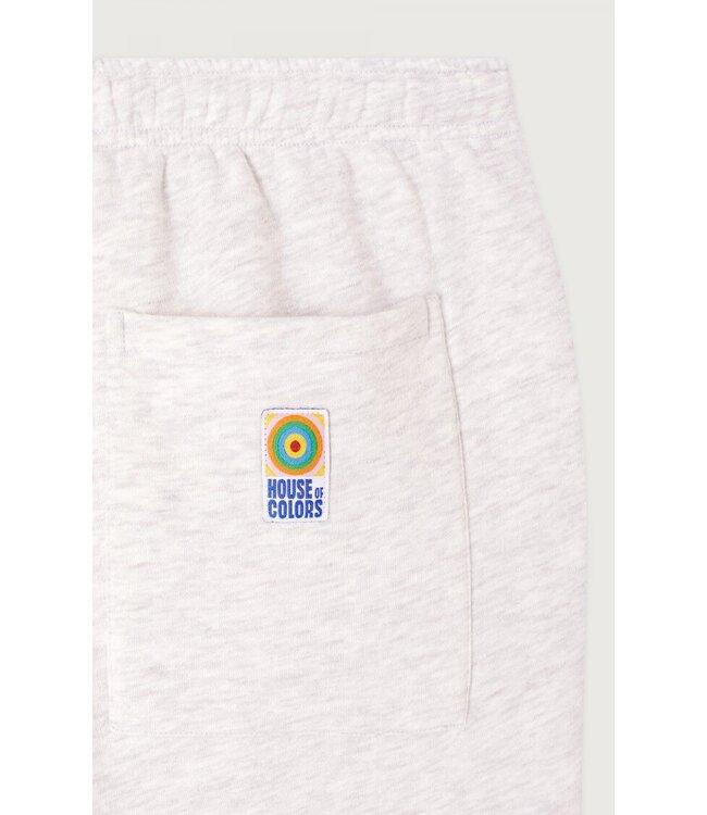 American Vintage Pants jogging BAP05A, Heather grey