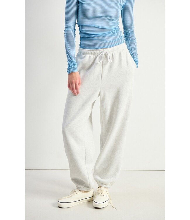 American Vintage Pants jogging BAP05A, Heather grey