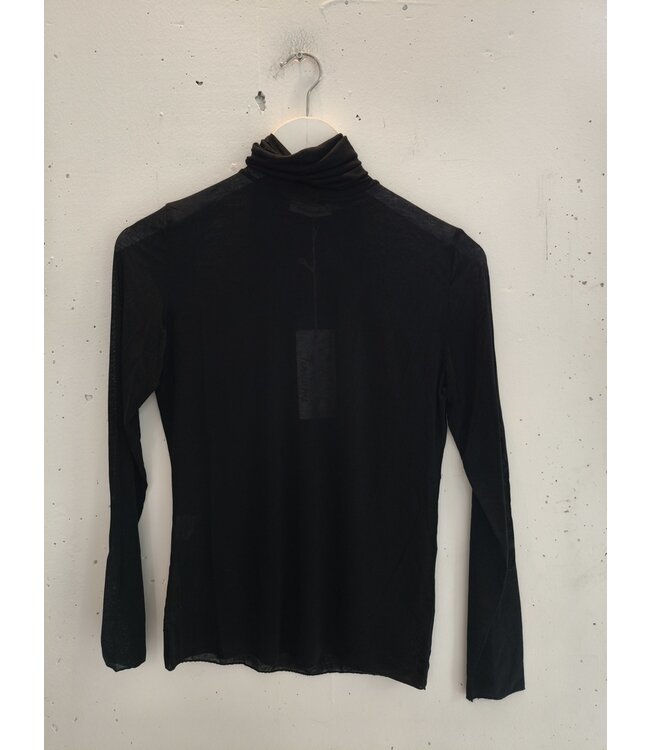 selectedbystijldepartment Longsleeve col cashmere, Black