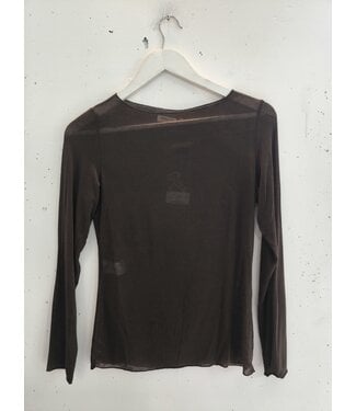 selectedbystijldepartment Longsleeve cashmere, Brown