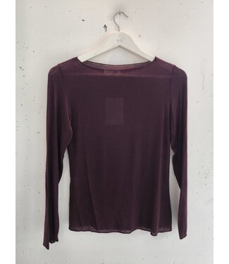 selectedbystijldepartment Longsleeve cashmere, Burgundy