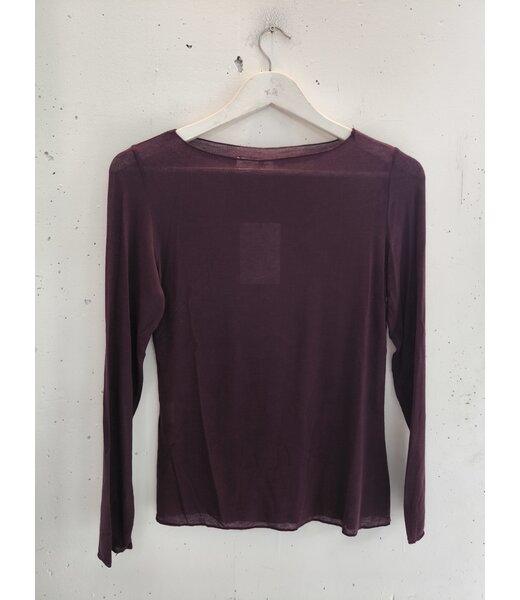 selectedbystijldepartment Longsleeve cashmere, Burgundy