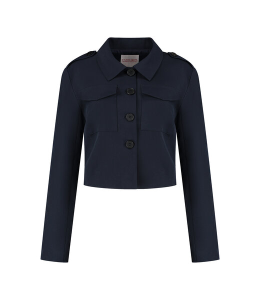 Studio Amaya Jacket Snow, Blue