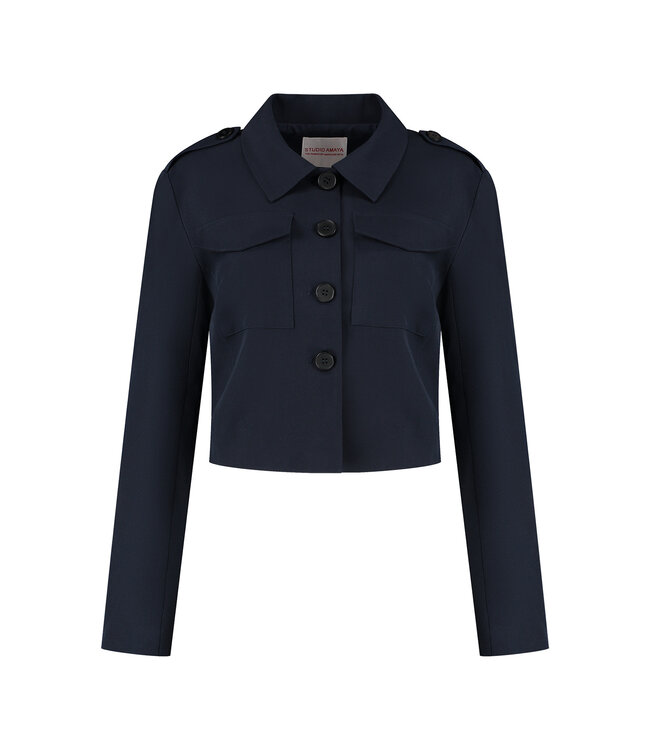 Studio Amaya Jacket Snow, Blue