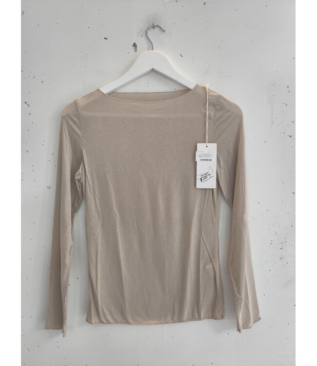 selectedbystijldepartment Longsleeve cashmere, Taupe