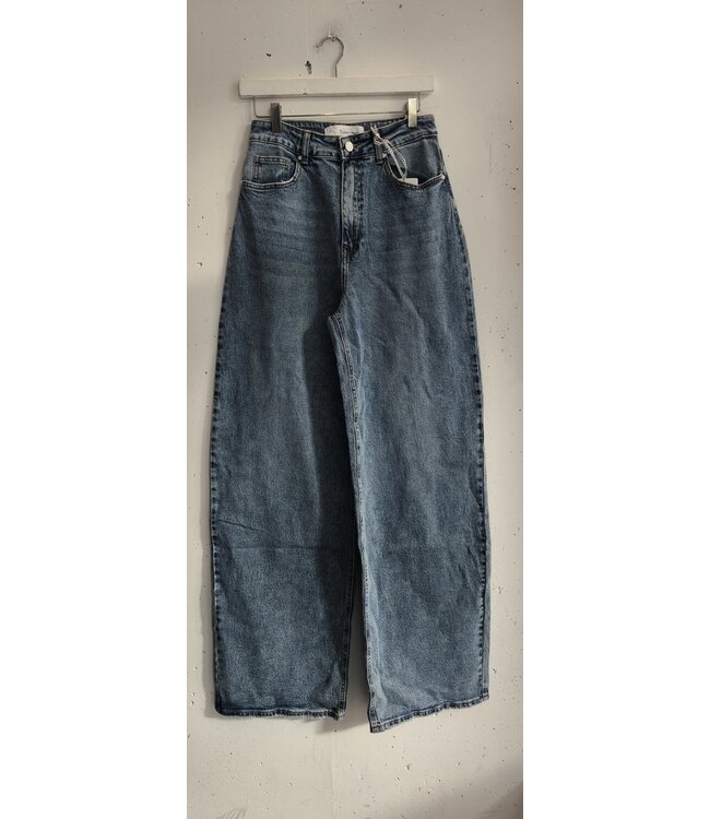 selectedbystijldepartment Jeans Baggy long, Denim blue