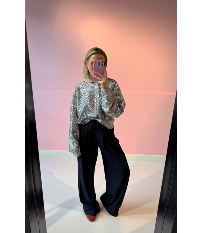 Studio Amaya Sweater Spark, Silver