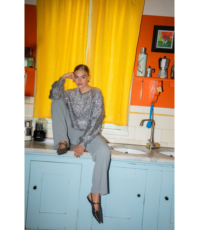 Studio Amaya Sweater Spark, Silver