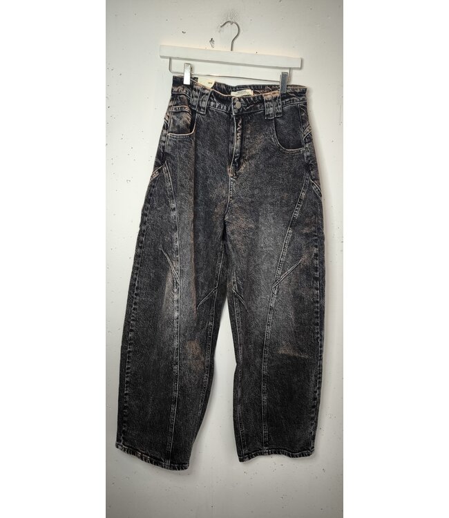 selectedbystijldepartment Jeans Barrel, Washed grey