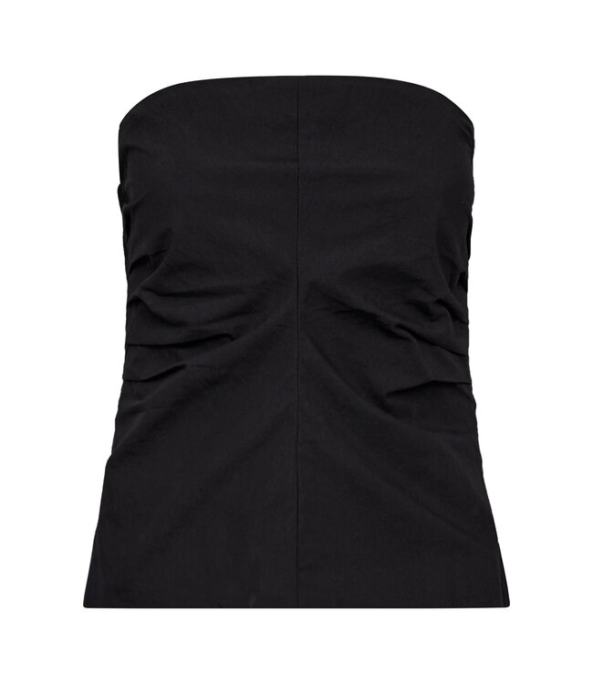 Co'Couture Top Acasia corsage, Black