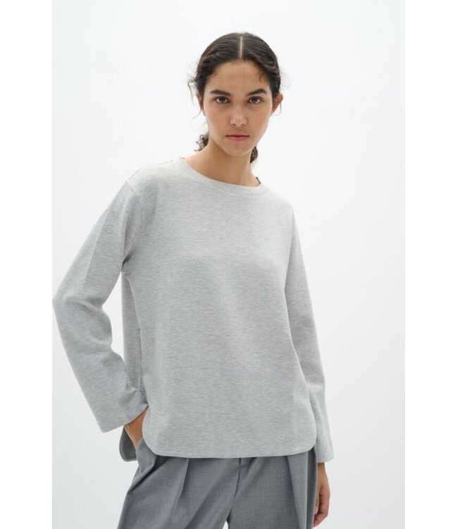 InWear Crewneck sweater Gincent, Granite Melange