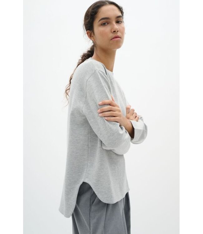 InWear Crewneck sweater Gincent, Granite Melange