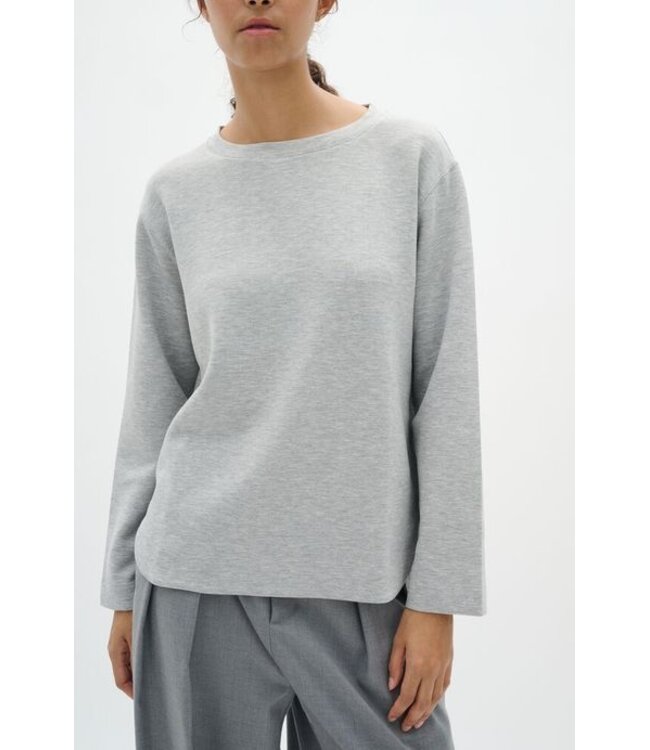 InWear Crewneck sweater Gincent, Granite Melange