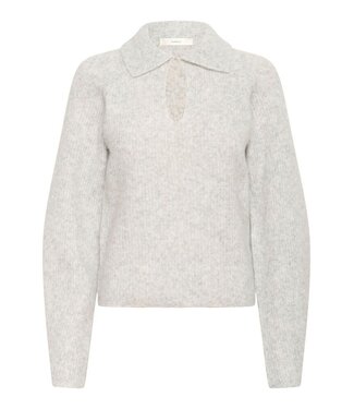 InWear Sweater polo Nias, New light grey