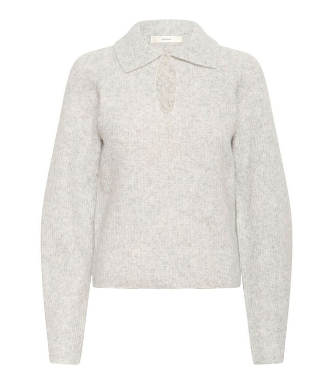 InWear Sweater polo Nias, New light grey